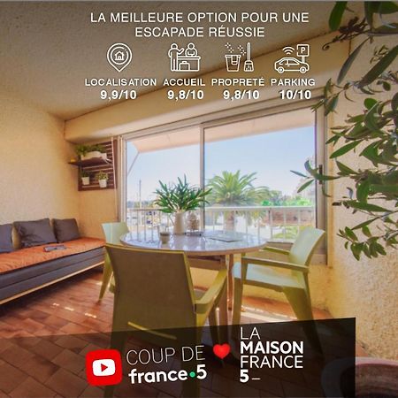Retromirabeau "Cote Mer" - 29M2 - Lumineux - Terrasse Loggia - Vue Marina - Parking Securise - 2 A 3 Pers - Emplacement Top - Cheques Vacances Connect Gruissan Buitenkant foto