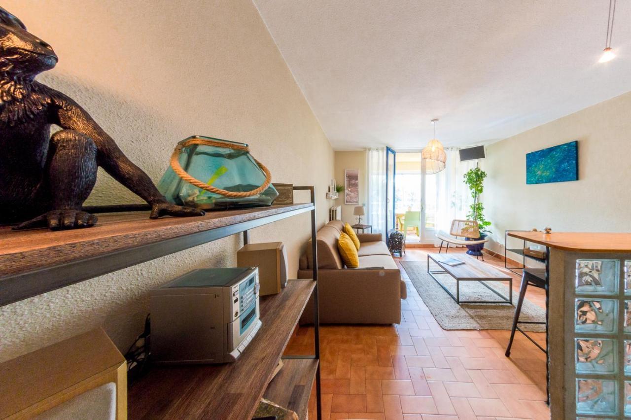 Retromirabeau "Cote Mer" - 29M2 - Lumineux - Terrasse Loggia - Vue Marina - Parking Securise - 2 A 3 Pers - Emplacement Top - Cheques Vacances Connect Gruissan Buitenkant foto