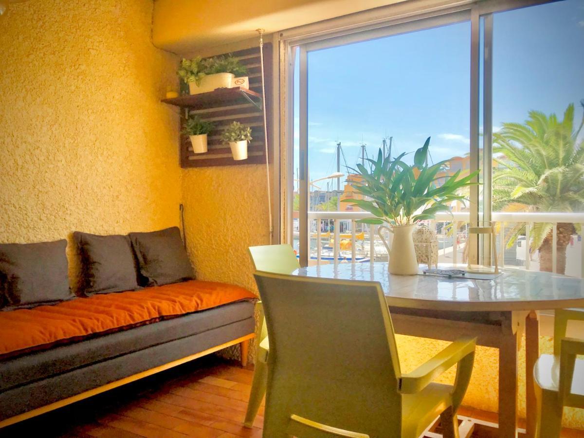 Retromirabeau "Cote Mer" - 29M2 - Lumineux - Terrasse Loggia - Vue Marina - Parking Securise - 2 A 3 Pers - Emplacement Top - Cheques Vacances Connect Gruissan Buitenkant foto